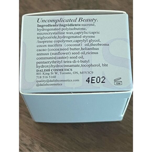 Da lish lip scrub Uncomplicated Beauty NIB .31 oz - Picture 3 of 4